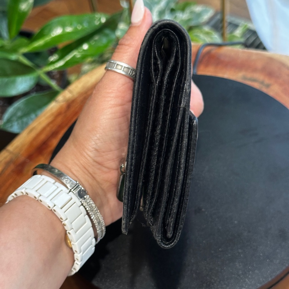 Gucci Black GG Supreme Horsebit Bifold Wallet Unisex - Picture 7 of 9